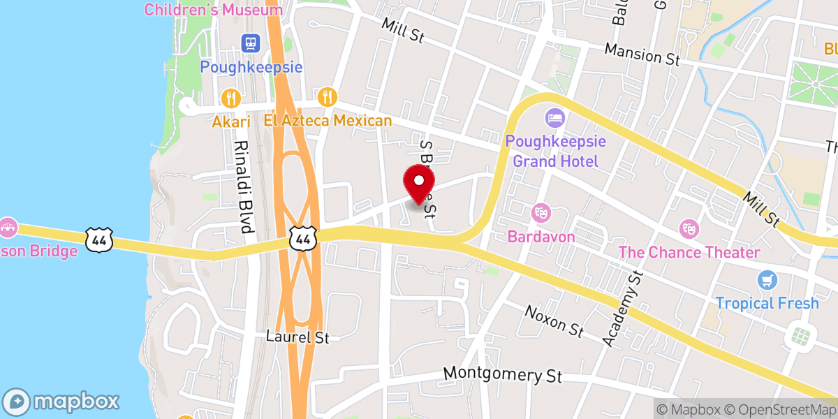 Map showing location of Church of the Living God