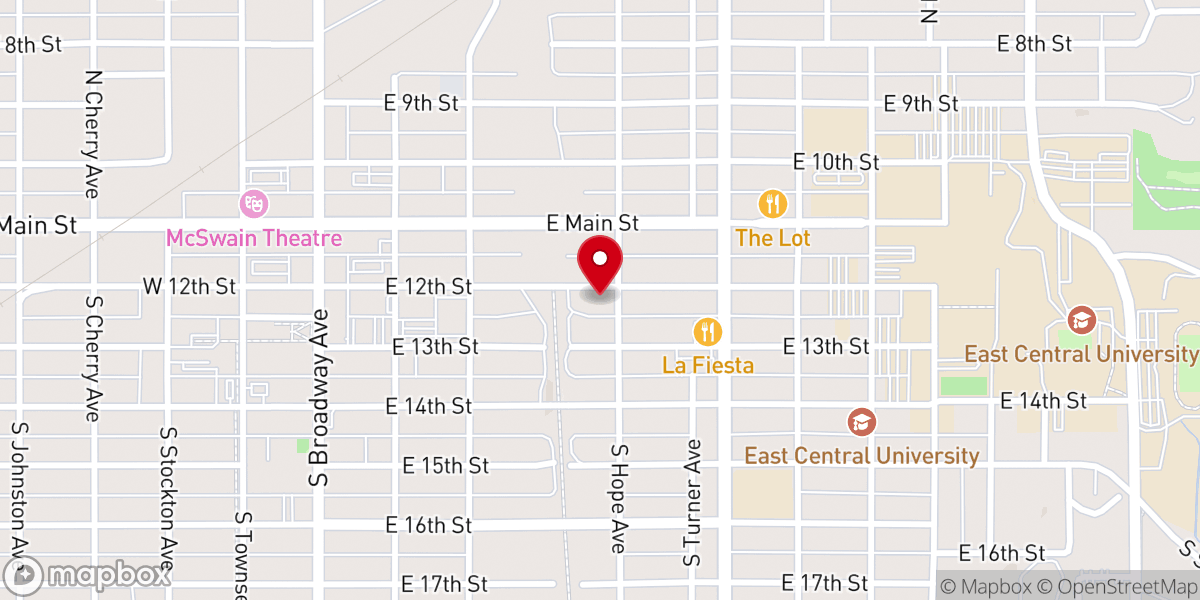 Map showing location of RESTORING HOPE MINISTRIES
