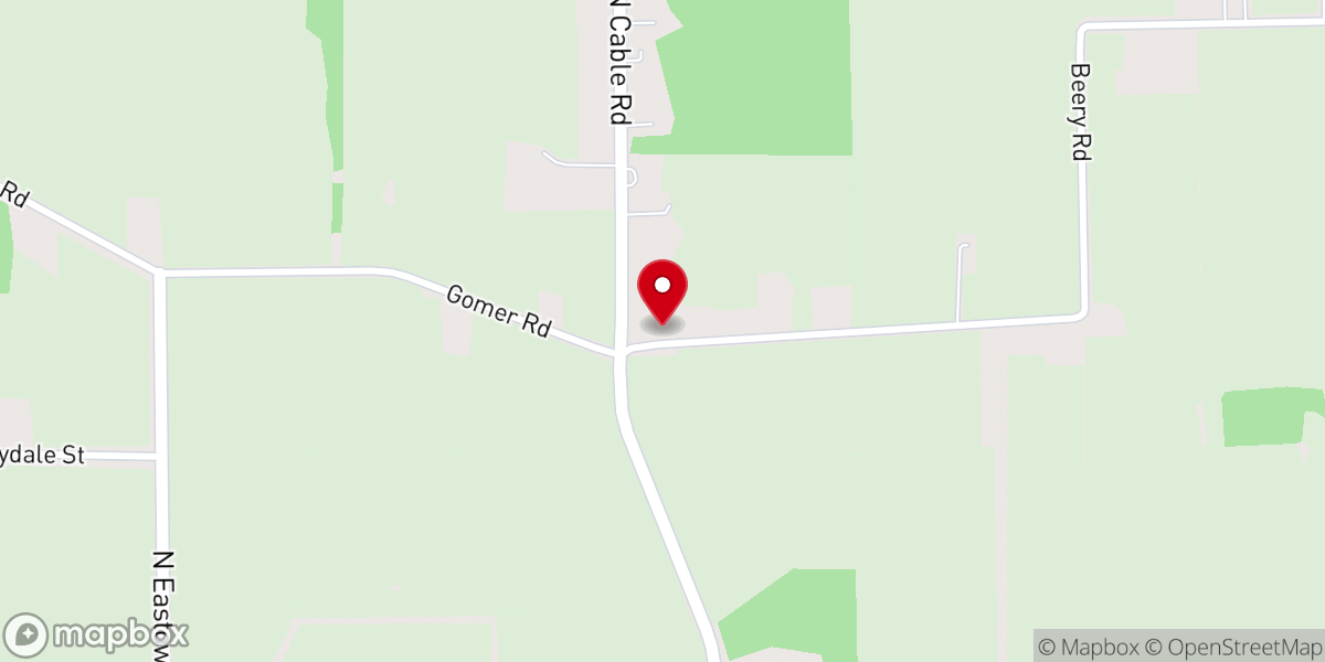 Map showing location of Ash Grove German Baptist Brethren Church Old Conference