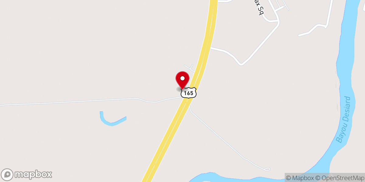 Map showing location of All American Storage