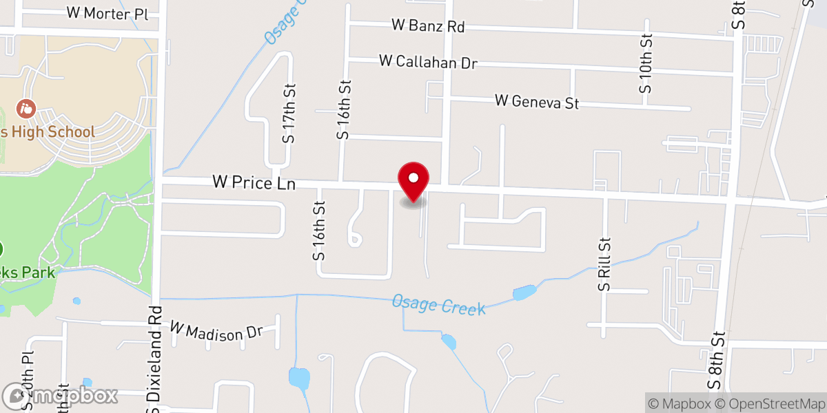 Map showing location of Iglesia de Dios Exquisita Presencia