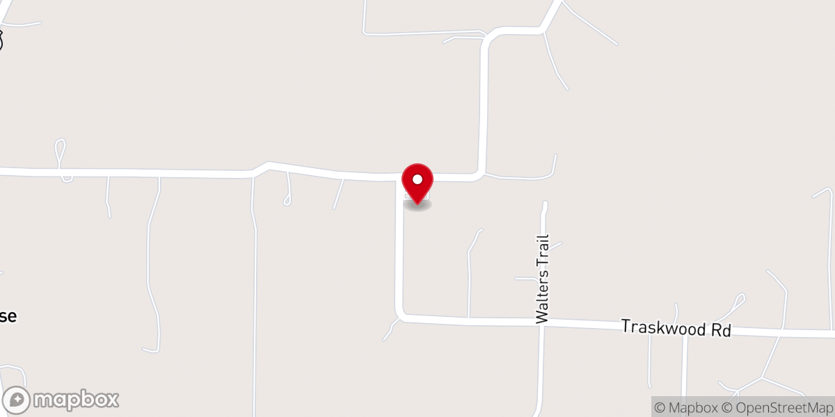 Map showing location of Glen Rose Missionary Baptist