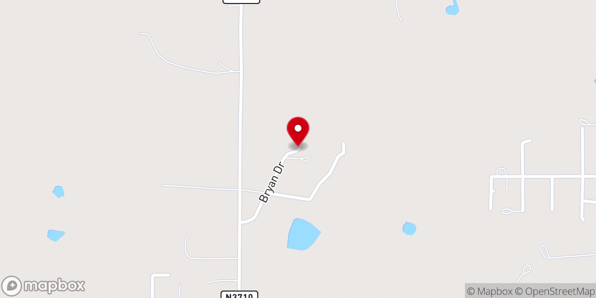 Map showing location of Cobb Church