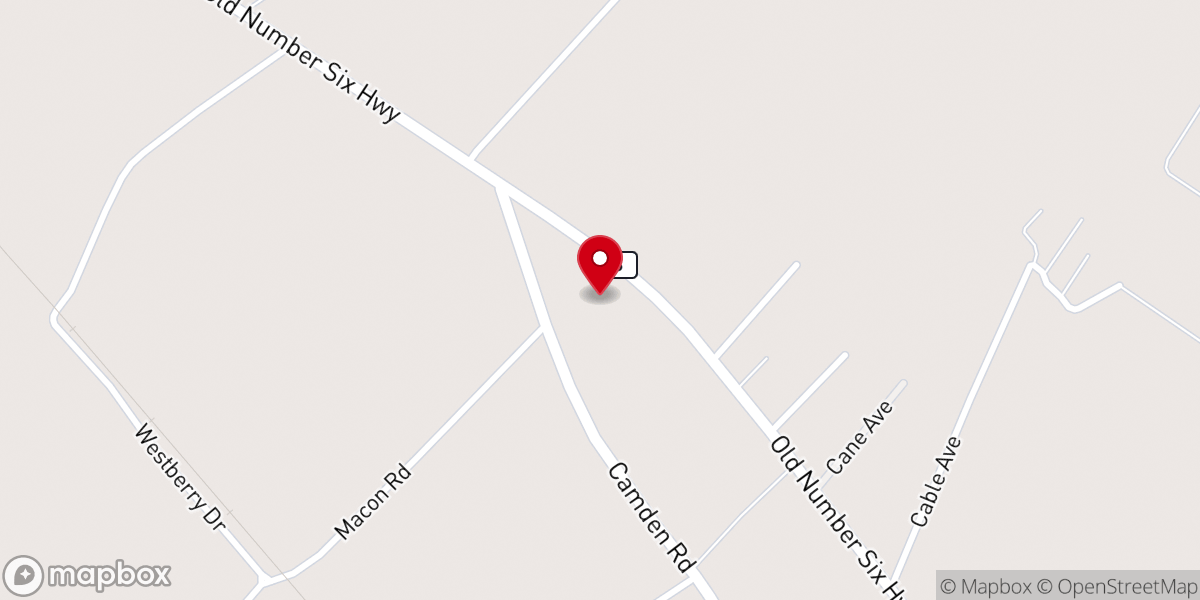 Map showing location of Hope Lutheran - Food Distribution Center