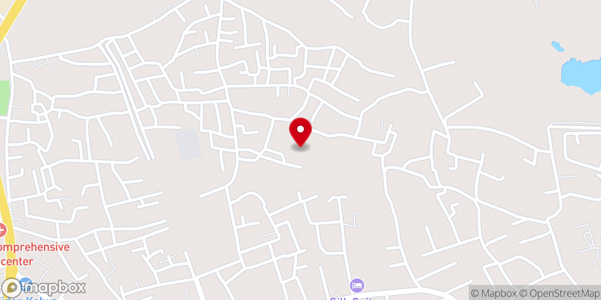 Map showing location of Deeper Life Bible Church Plateau State Hqtr