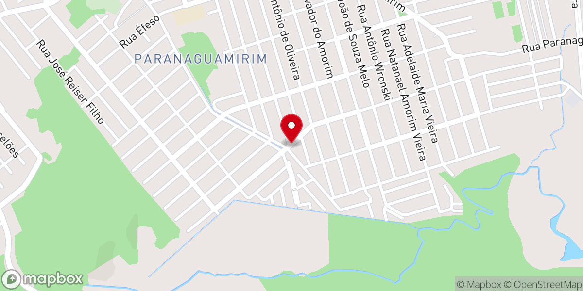 Map showing location of Paróquia São Miguel Arcanjo