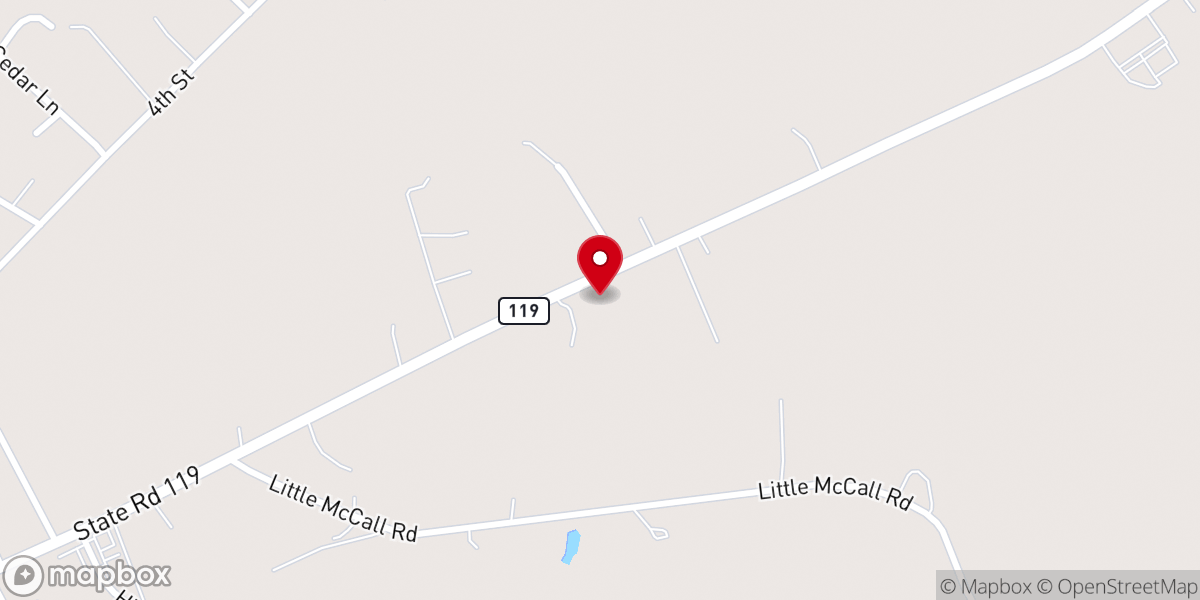 Map showing location of New Vision Church