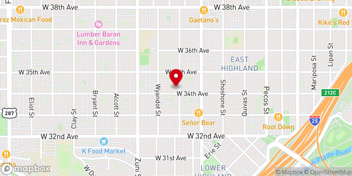 Map showing location of A New Beginning Pentecostal