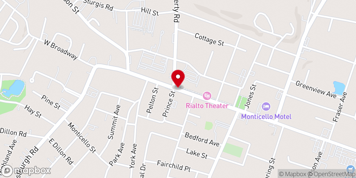 Map showing location of Imagine Church Inc