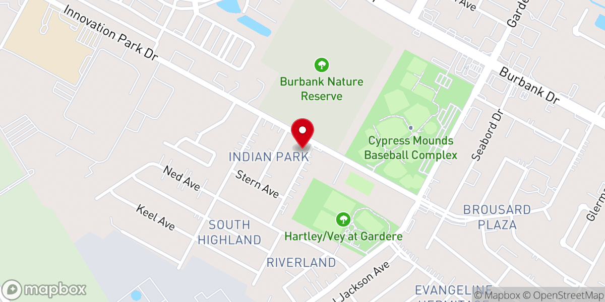 Map showing location of Pop That Lock Bail Bonds