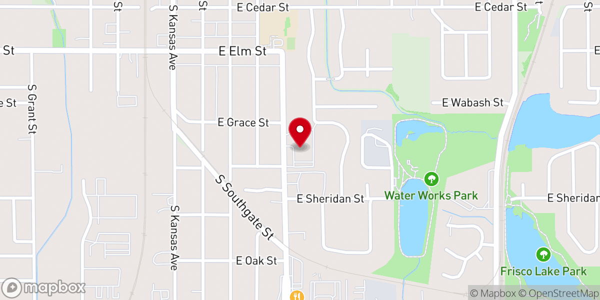 Map showing location of Deaf International Community Church