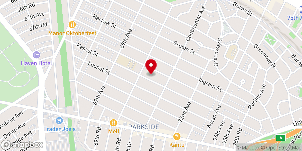 Map showing location of Our Lady of Mercy Catholic Academy