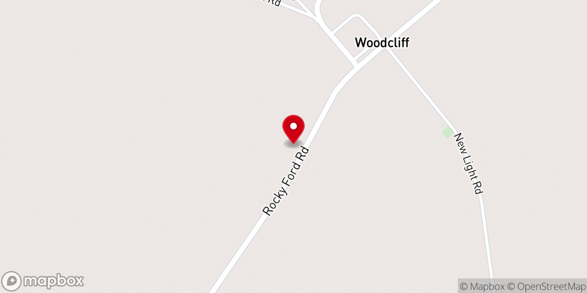 Map showing location of New Life Christian Fellowship