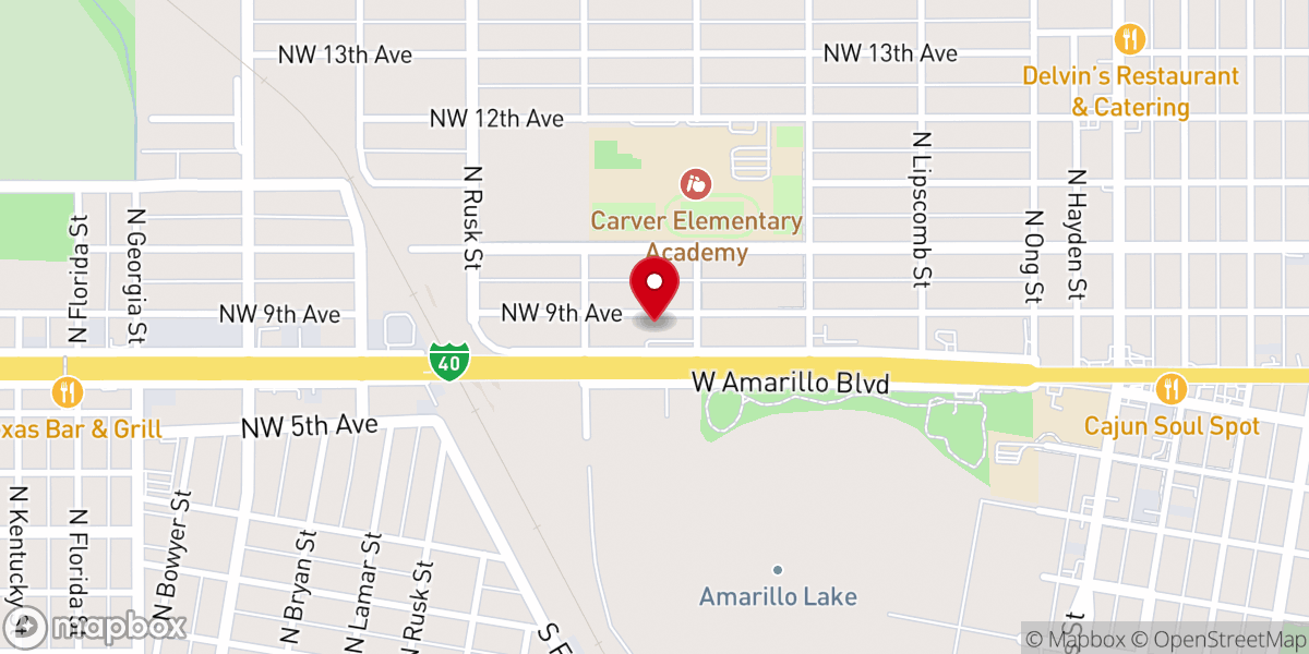 Map showing location of Temple Of Praise Community Church