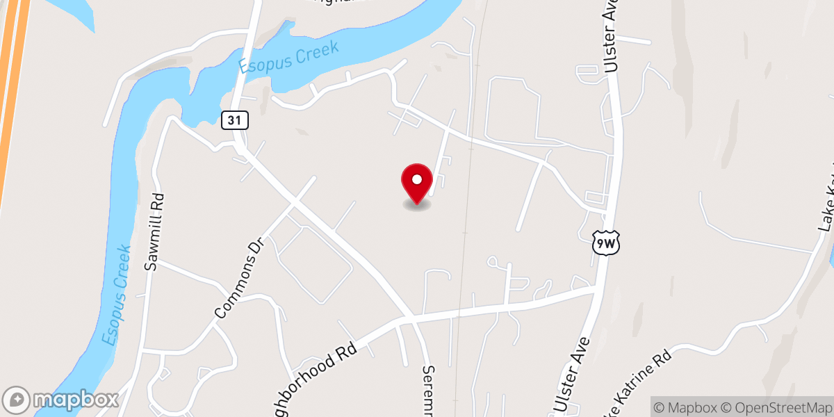 Map showing location of Kings Fire International of Kingston Inc