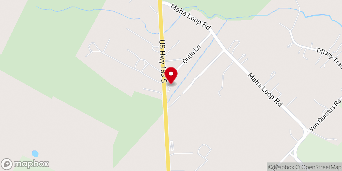 Map showing location of Fountain of Living Water Church