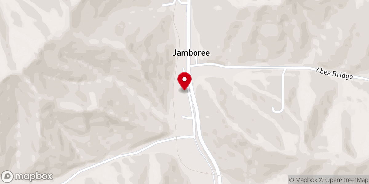 Map showing location of Church of Jesus of the Mountains