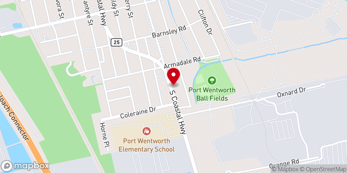 Map showing location of Bible Connection Ministries