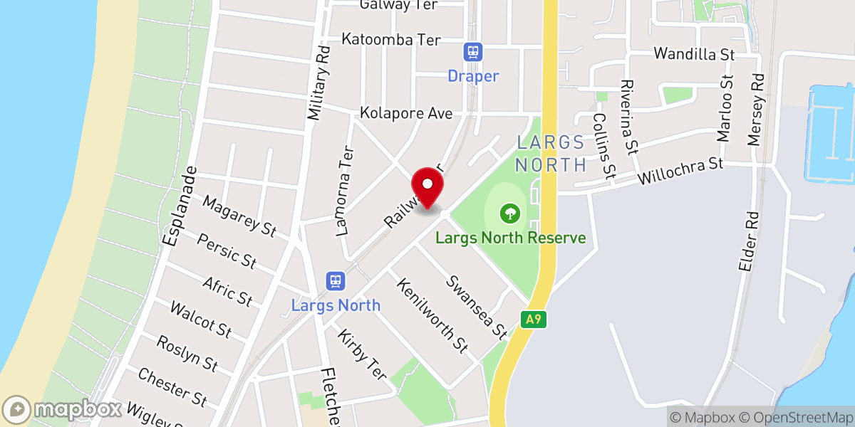 Map showing location of The Port Church