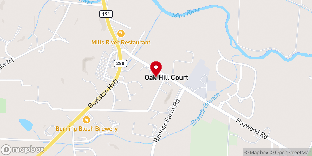 Map showing location of Living Hope Fellowship