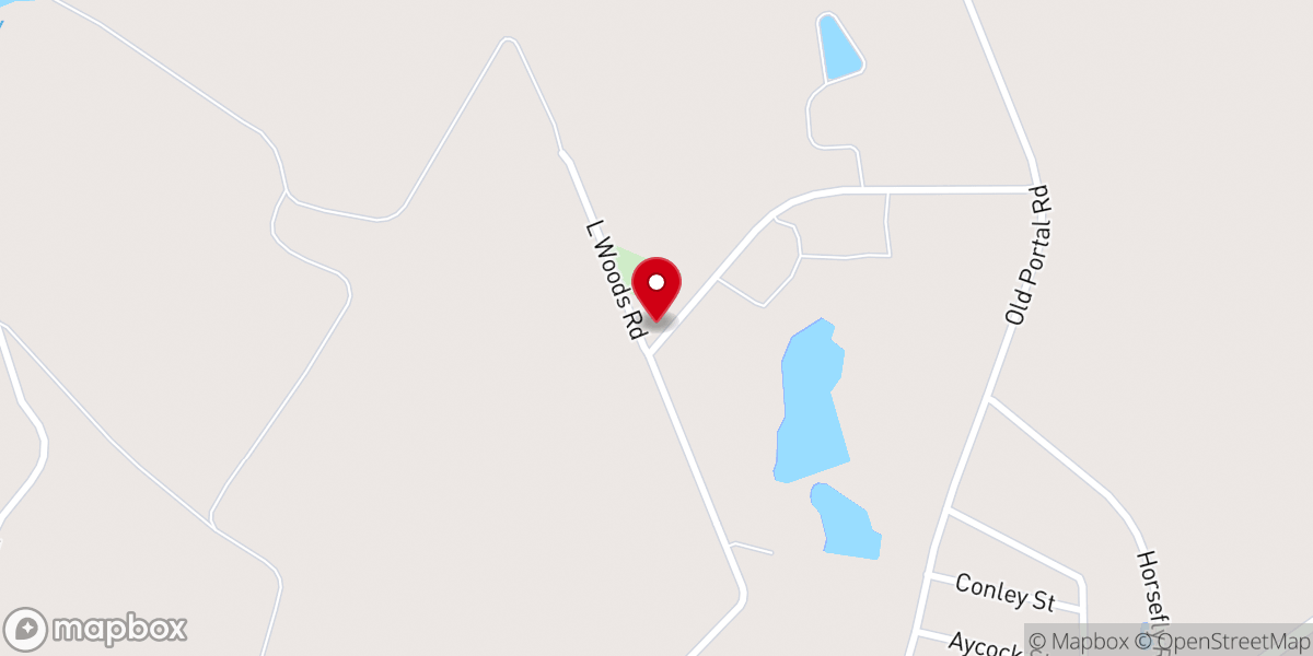 Map showing location of Scarboro Grove Missionary Baptist Church