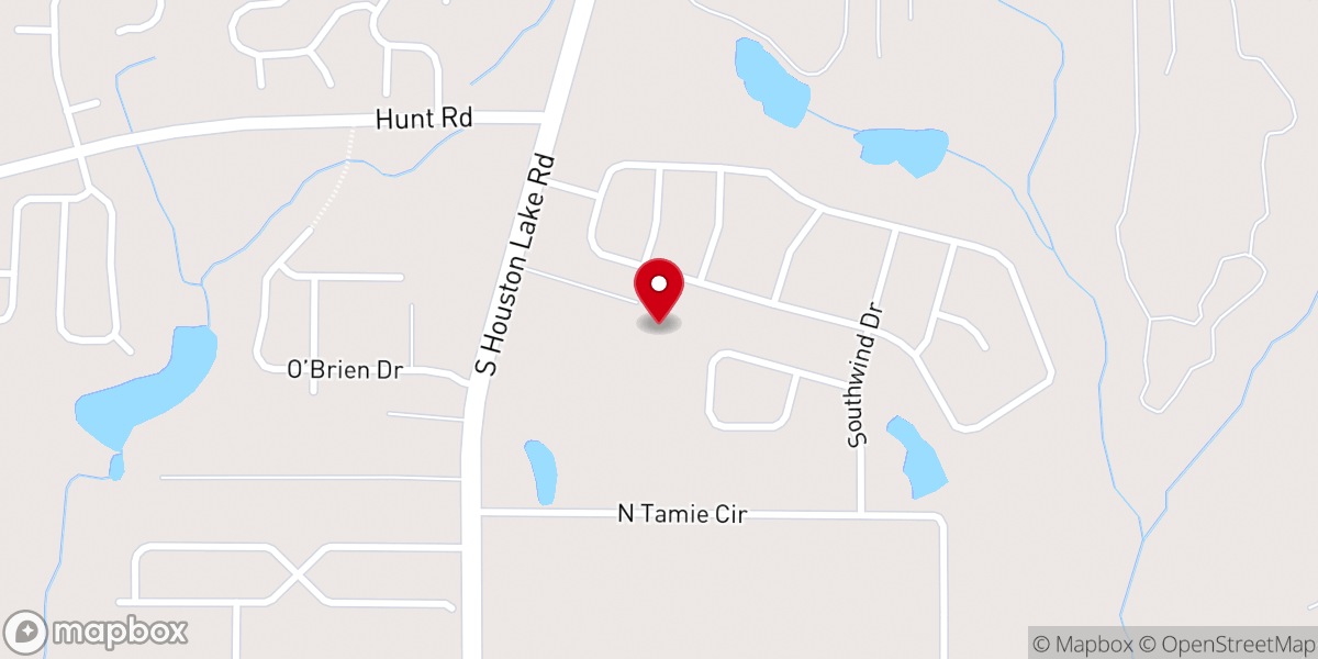 Map showing location of A New Beginning Church of God