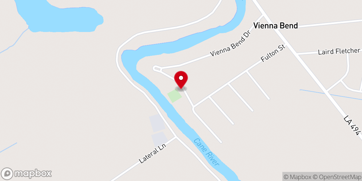 Map showing location of St Savior Baptist Church