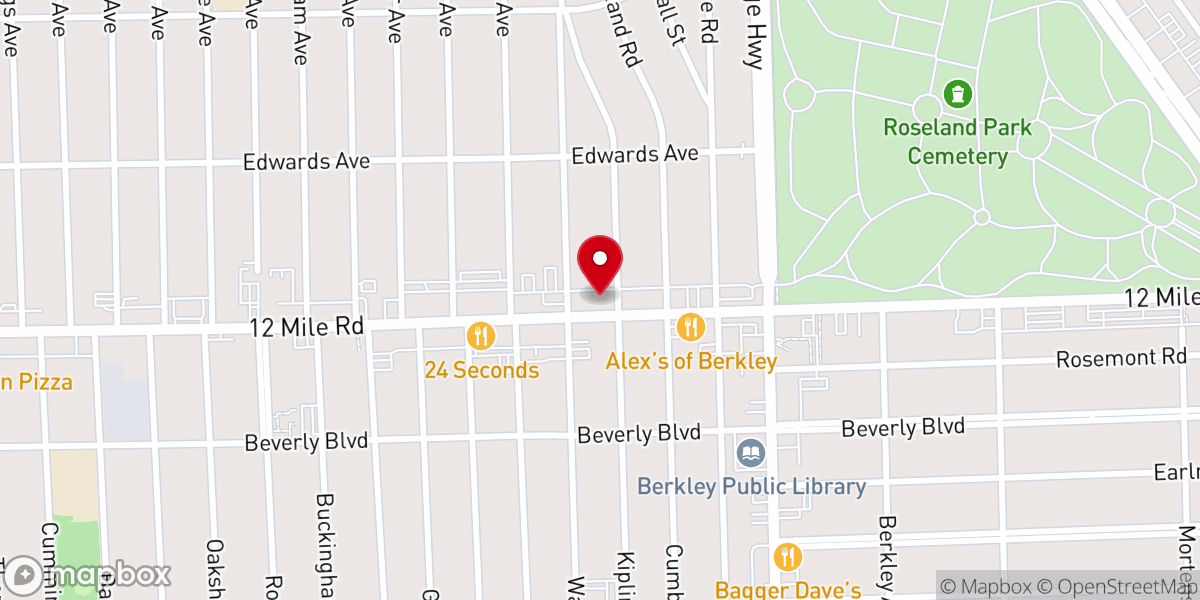 Map showing location of Berkley First