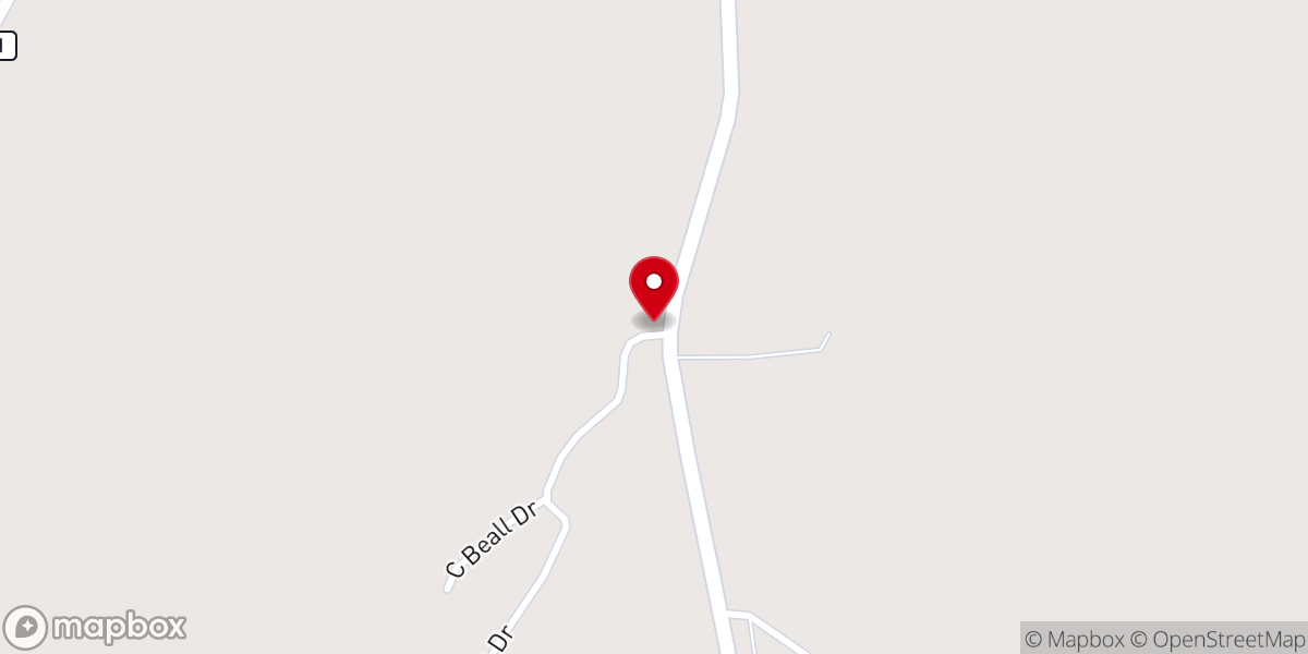 Map showing location of Free Methodist Church