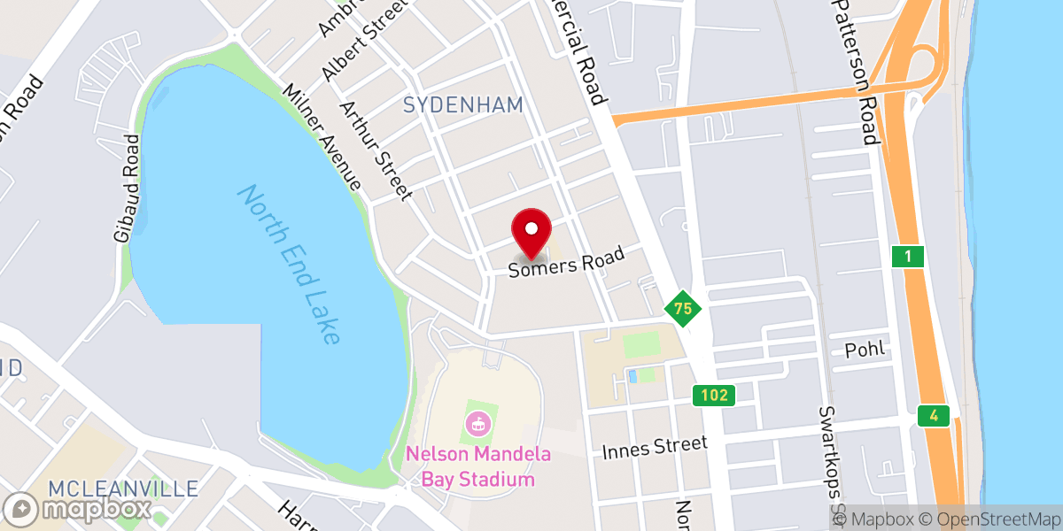 Map showing location of St Patrick'S Catholic Church