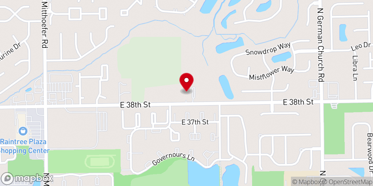 Map showing location of Fear Ministries Incorporated