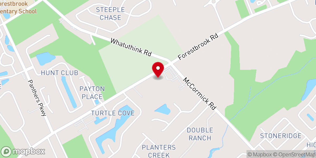 Map showing location of First Apostolic Church