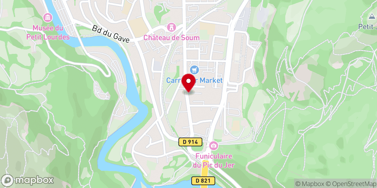 Map showing location of Filles de Notre-Dame d'Afrique