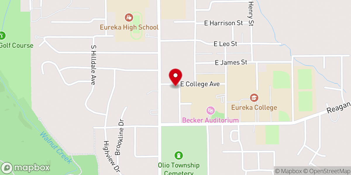 Map showing location of Salve Regina Catholic Newman Center