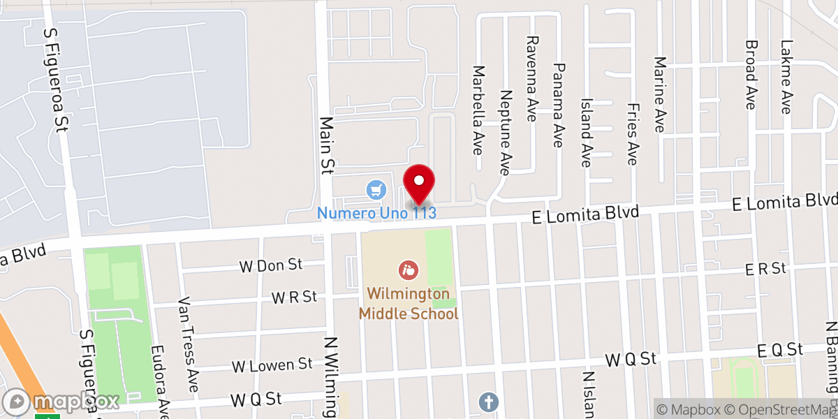 Map showing location of Zion United Methodist Church
