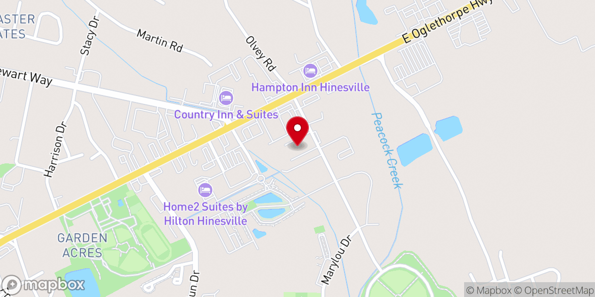 Map showing location of Quiet Voice Ministries Inc