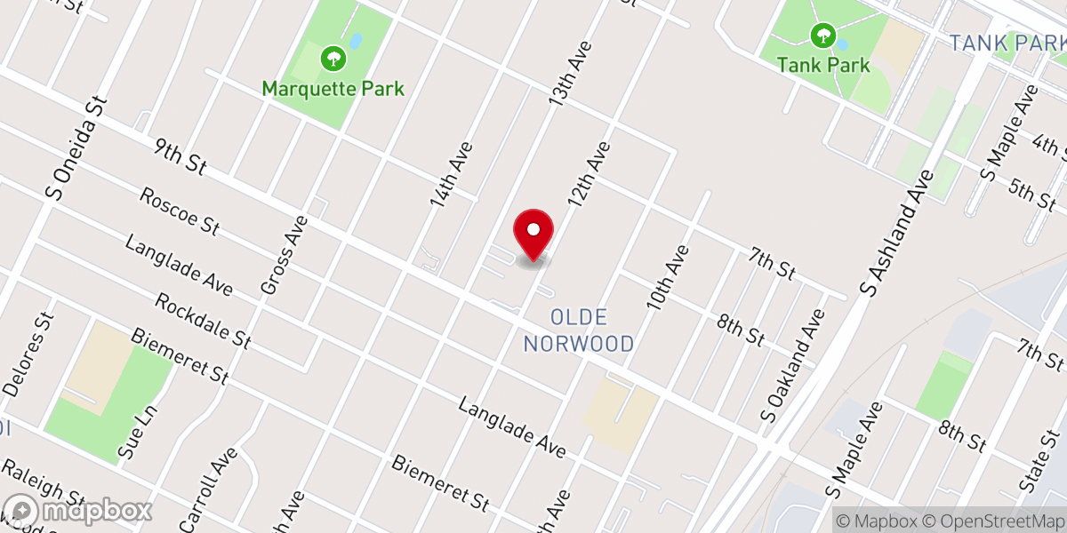 Map showing location of Saint Joseph Catholic Church