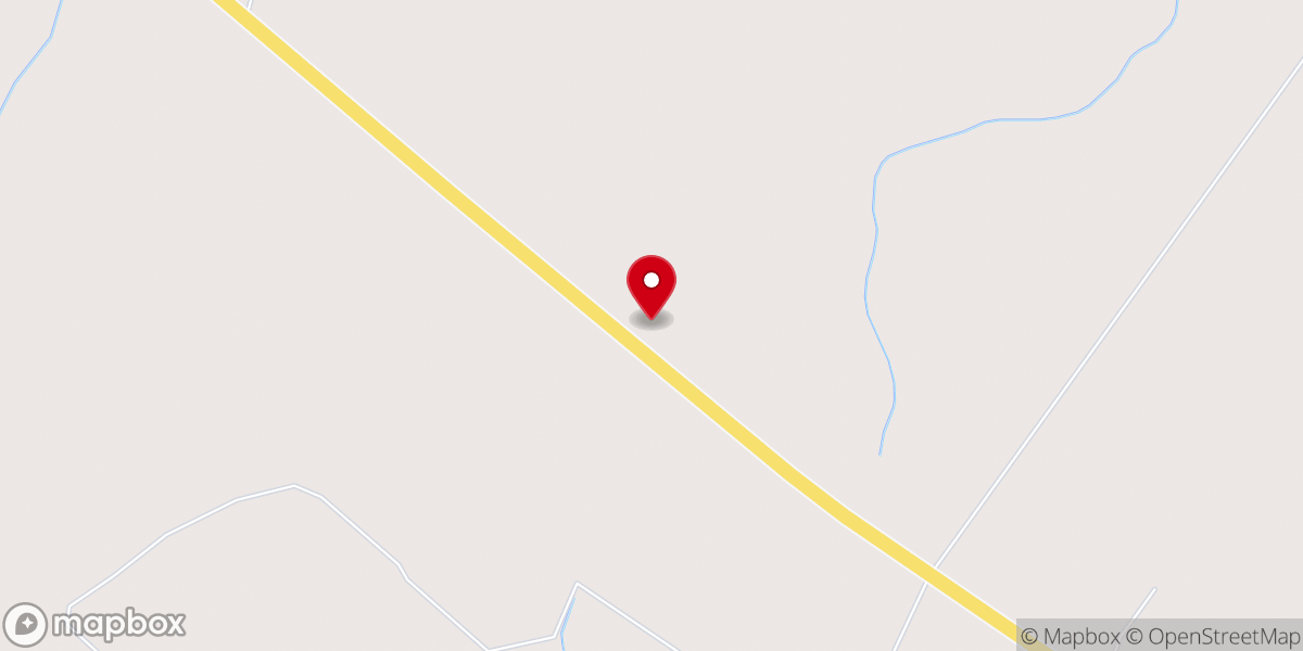 Map showing location of Hill Chapel Baptist Church