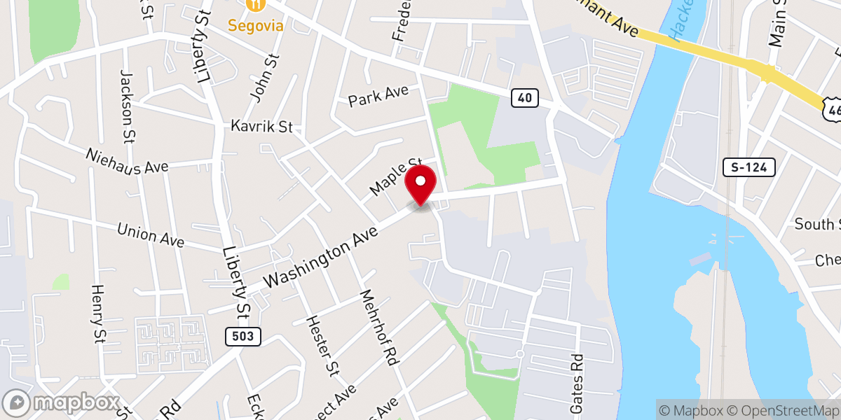Map showing location of Biblehouse of US Inc
