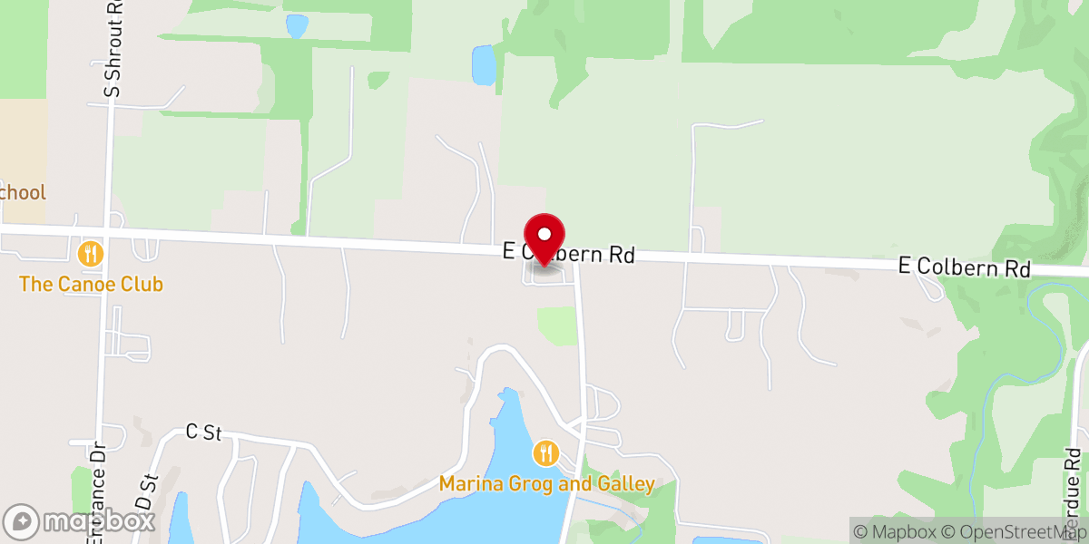 Map showing location of Lotawana Church