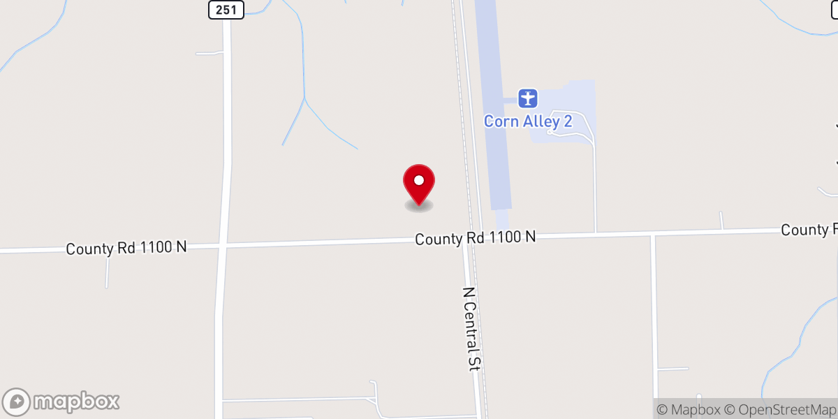 Map showing location of Grace Fellowship