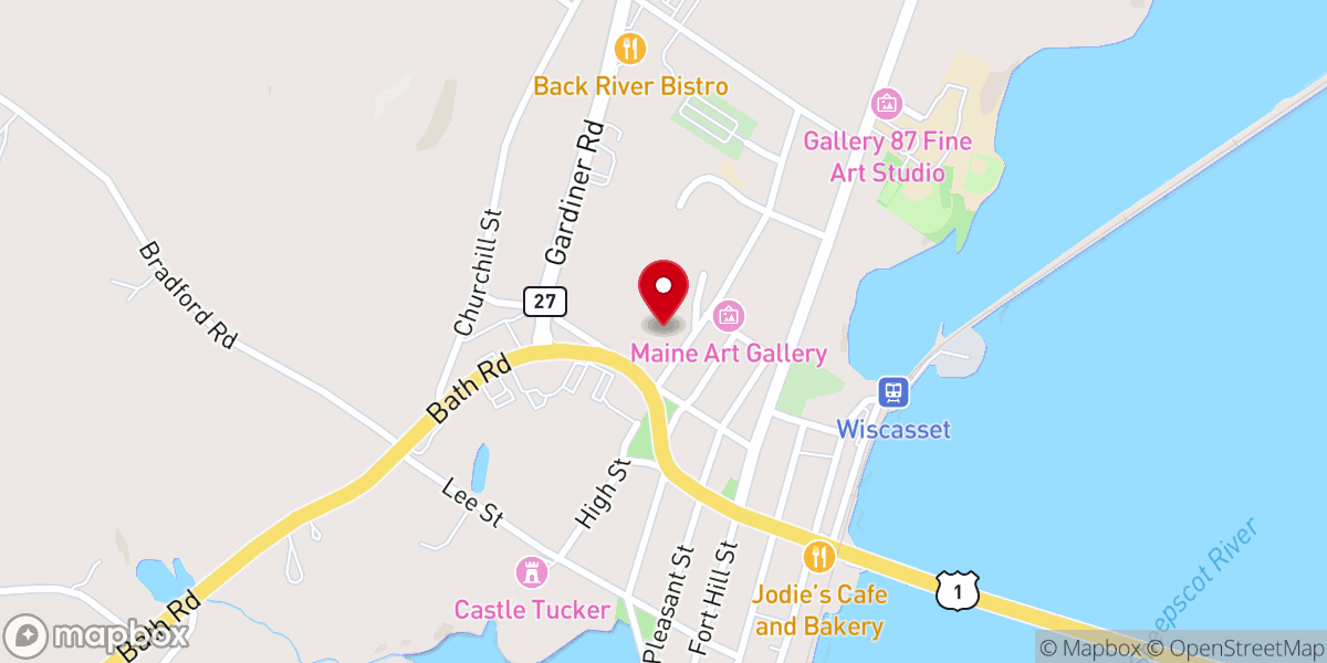 Map showing location of St. Philip’s Episcopal Church - Help Yourself Shelf Food Pantry