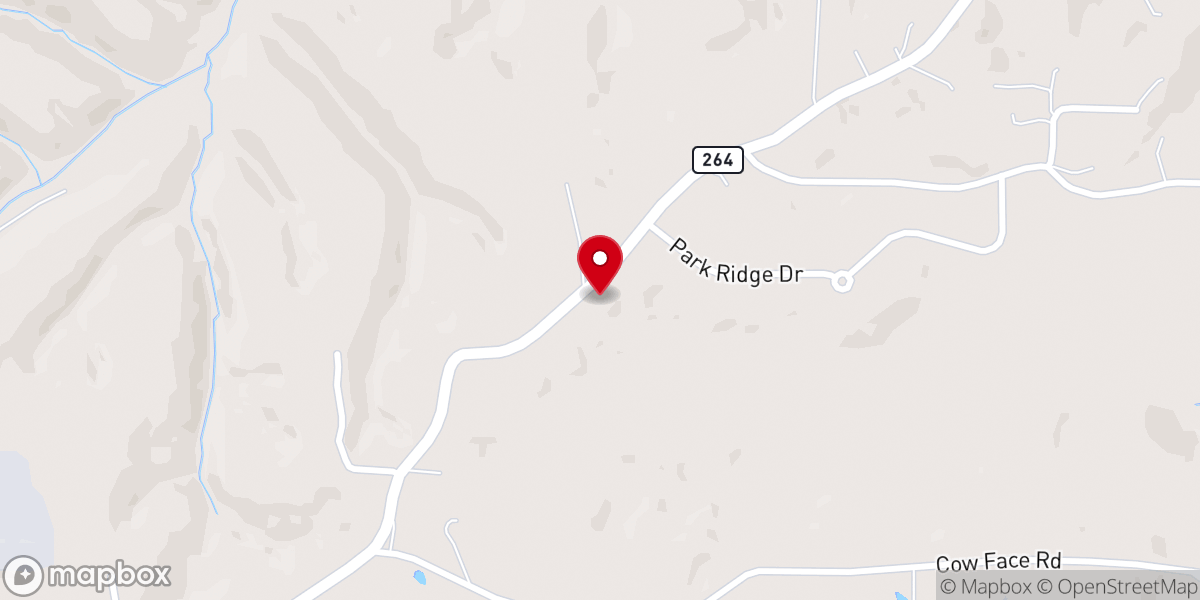 Map showing location of Shiloh Full Gospel Church