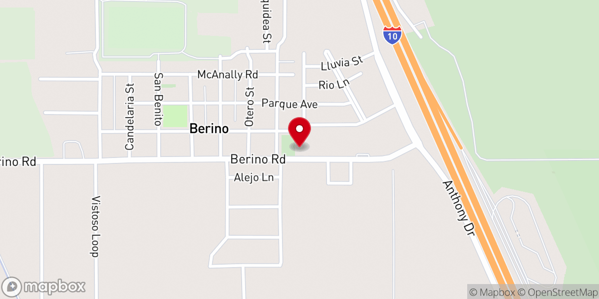Map showing location of Vida Nueva Bet-el