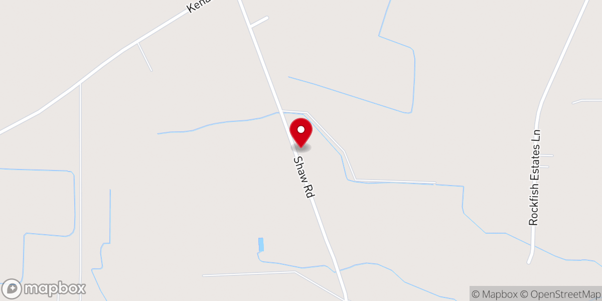 Map showing location of Star of Bethlehem Church-Christ