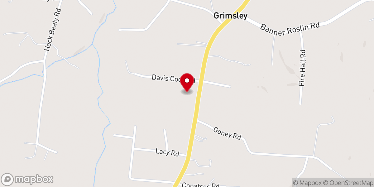 Map showing location of Church of the Harvest