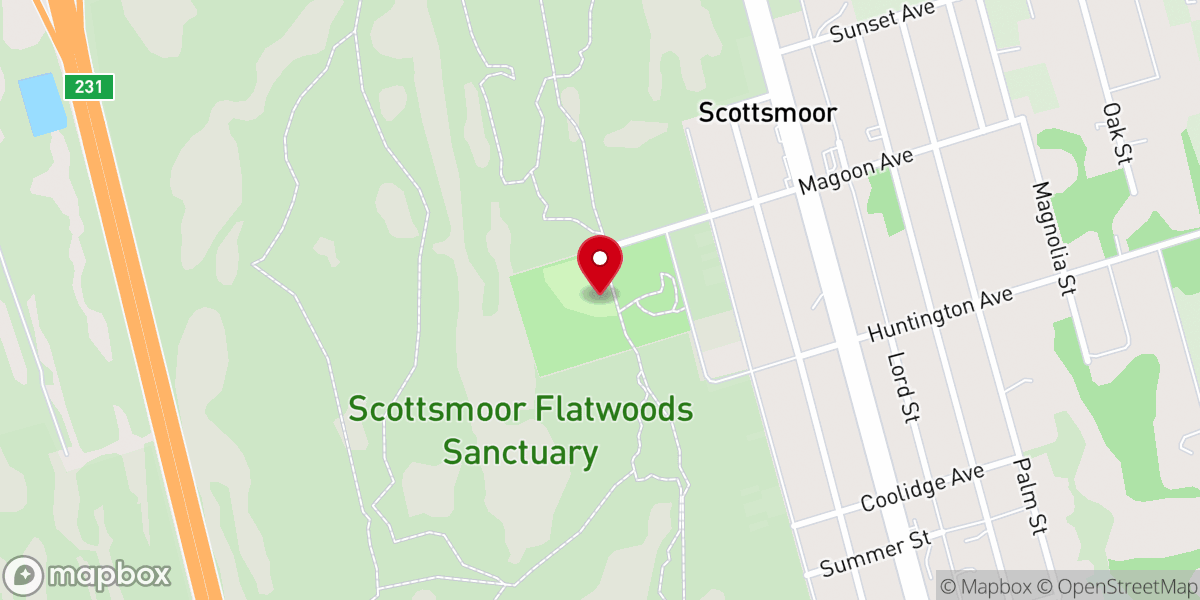 Map showing location of Parrish Park At Scottsmoor