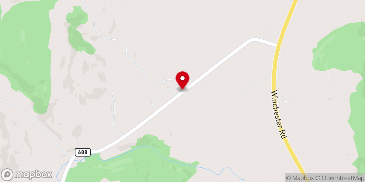 Map showing location of Victory Thru Jesus Foundation Inc