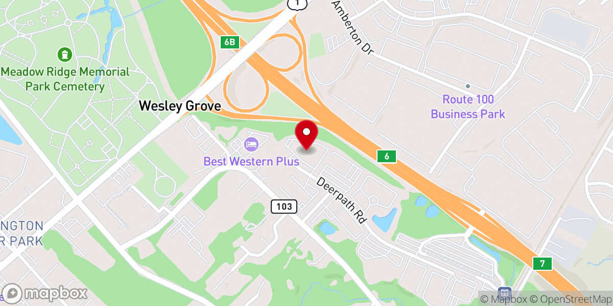 Map showing location of The Cause Church