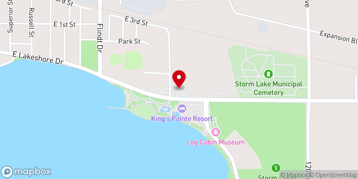 Map showing location of Gerizim Karen Baptist Church